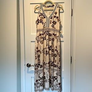 Spartina 449 Gabrielle Midi Dress Size M